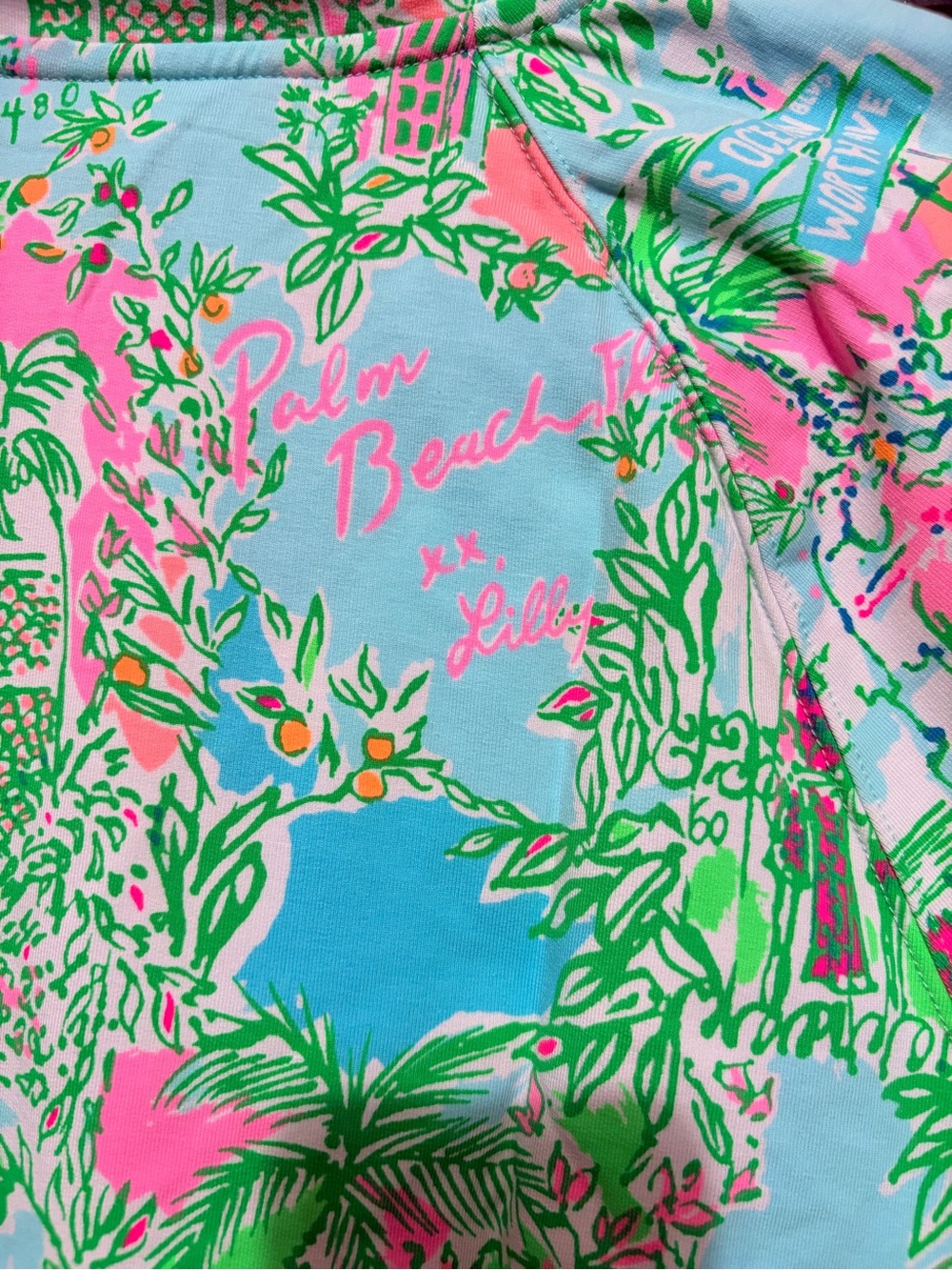 NWT Lilly Pulitzer Skipper Popover Lilly Loves Palm Beach X-Large - Picture 4 of 4